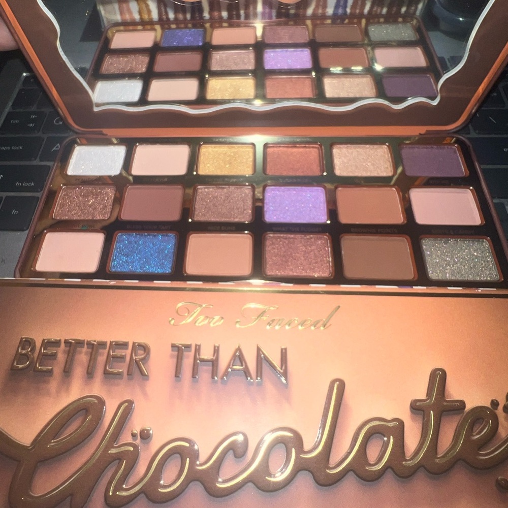 Too Faced Brown and Gold Eyeshadow Palette with Rich Pigments